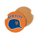 New York Mets Car Coaster Set, 2pc