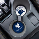 New York Yankees Car Coaster Set, 2pc
