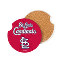 St Louis Cardinals Car Coaster Set, 2pc
