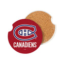 Montreal Canadiens Car Coaster Set, 2pc