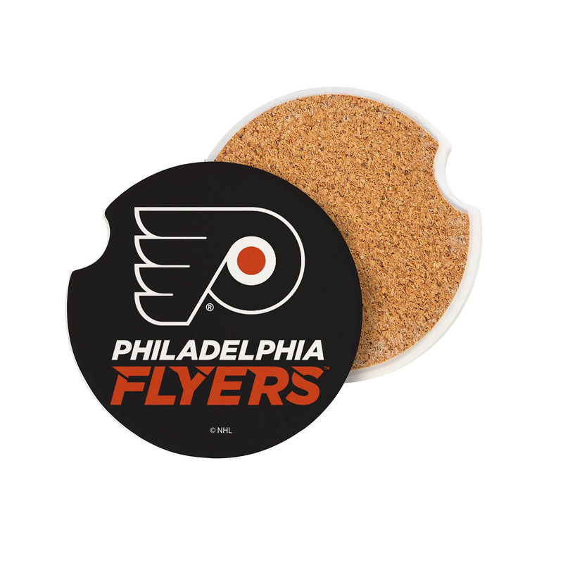 Philadelphia Flyers Car Coaster Set, 2pc