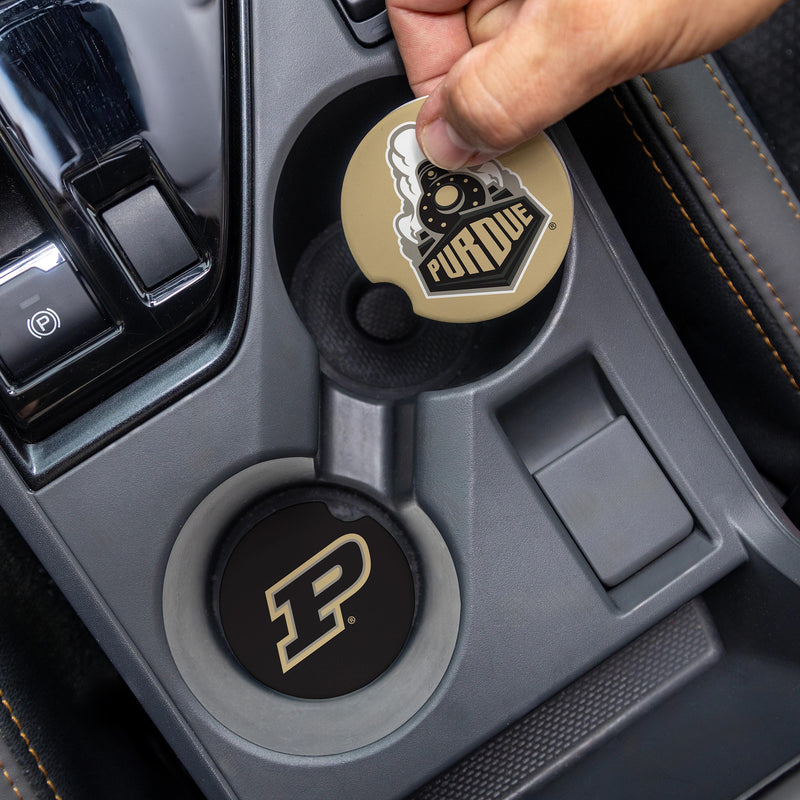 Purdue University Car Coaster Set, 2pc