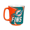 Miami Dolphins, 14oz Ceramic Cup of Awesome with Matching Box