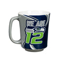 Seattle Seahawks, 14oz Ceramic Cup of Awesome with Matching Box