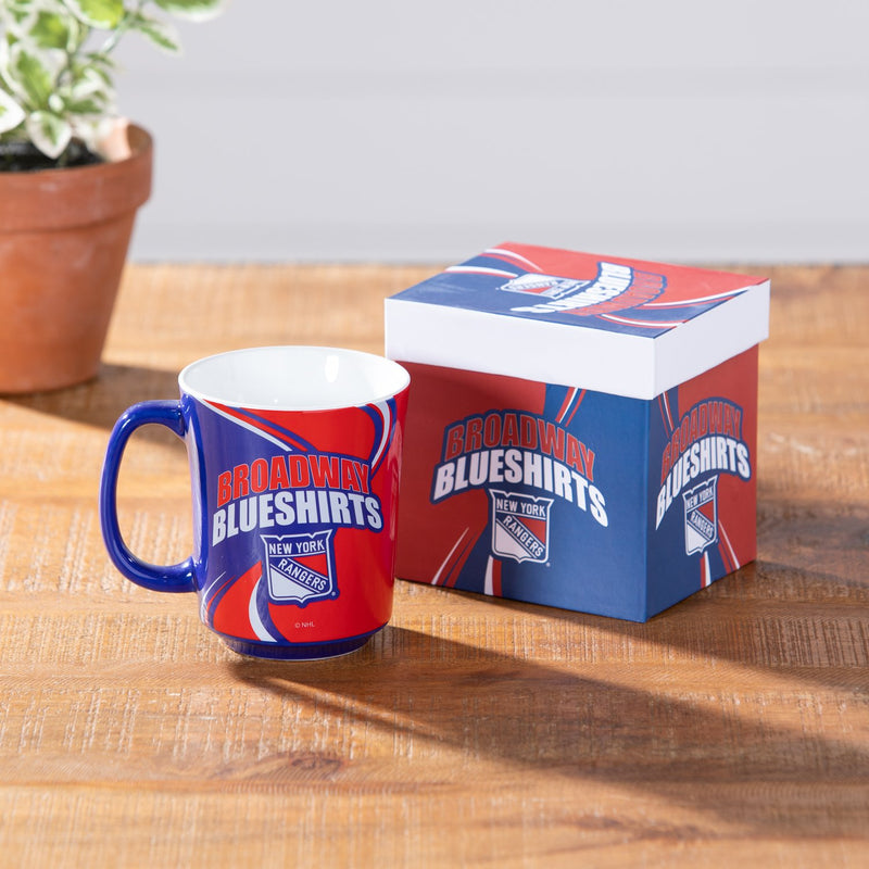 New York Rangers, 14oz Ceramic Cup of Awesome with Matching Box