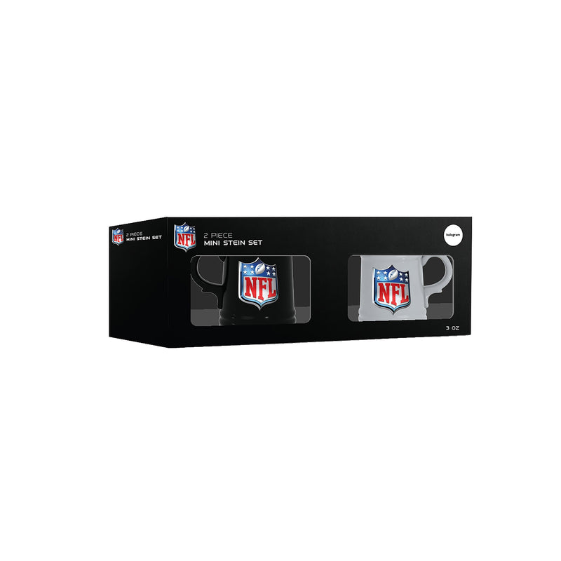 Denver Broncos Ceramic Mini Stein, 3oz, set of 2