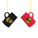 Chicago Blackhawks Ceramic Mini Stein, 3oz, set of 2