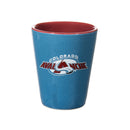 Colorado Avalanche 4-Piece Ceramic and Glass 2oz. Cup Set