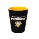Pittsburgh Penguins 4-Piece Ceramic and Glass 2oz. Cup Set