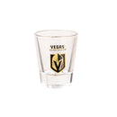 Vegas Golden Knights 4-Piece Ceramic and Glass 2oz. Cup Set