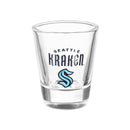 Seattle Kraken 4-Piece Ceramic and Glass 2oz. Cup Set