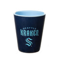 Seattle Kraken 4-Piece Ceramic and Glass 2oz. Cup Set