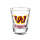 Washington Commanders 4-Piece Ceramic and Glass 2oz. Cup Set