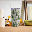 Shades of Green Tumbler Stainless-Steel, Forest Trees, 20oz, Gift Box