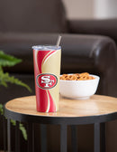 Stainless Steel Tumbler, 20oz, San Francisco 49ers