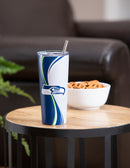 Stainless Steel Tumbler, 20oz, Seattle Seahawks