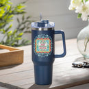 Not Bossy Canyon Cup, Double Wall Stainless Steel w/ Straw, 40oz, Gift Box