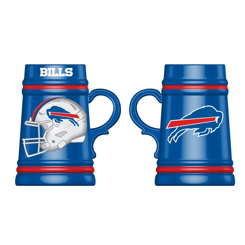 Buffalo Bills Ceramic Stein Cup, 24oz