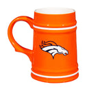 Denver Broncos Ceramic Stein Cup, 24oz