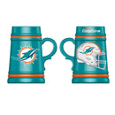 Miami Dolphins Ceramic Stein Cup, 24oz