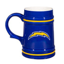 Los Angeles Chargers Ceramic Stein Cup, 24oz