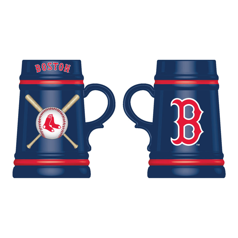 Boston Red Sox Ceramic Stein Cup, 24oz