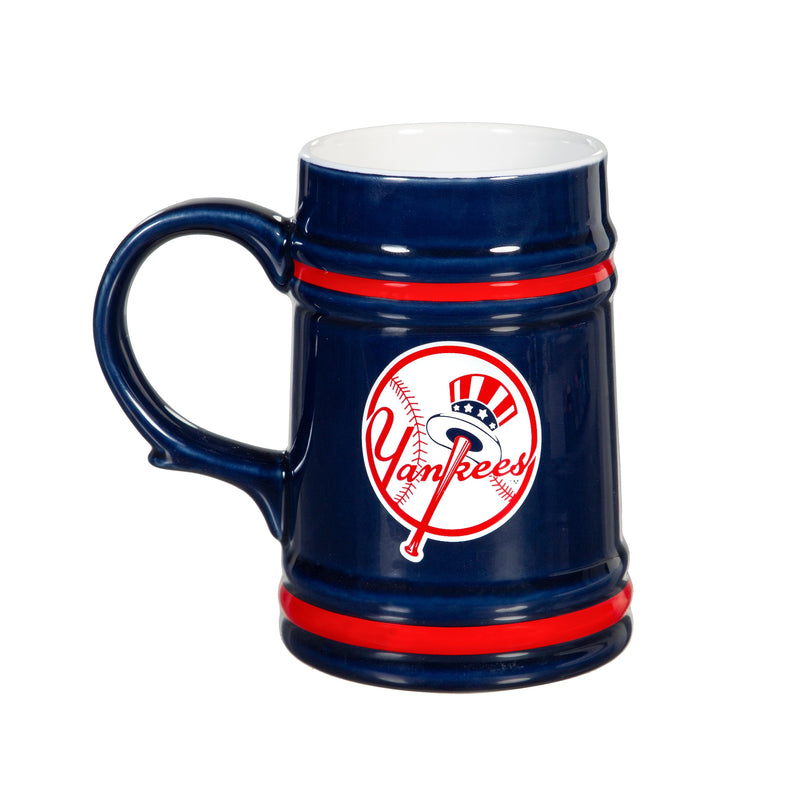 New York Yankees Ceramic Stein Cup, 24oz