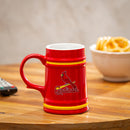 St Louis Cardinals Ceramic Stein Cup, 24oz
