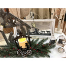 Nativity Scene Hand Painted Screen Wood Frame Wall Decor