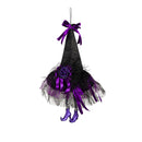 Witch Hat With Legs, 3 Assorted