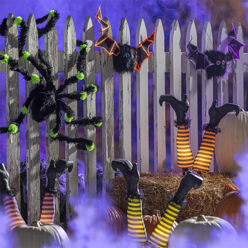 Spider Hanging Décor, 3 Asst