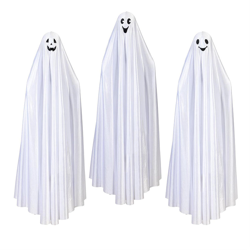Lighted Ghost Stake, Set of 3