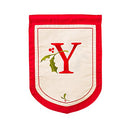 Flag,Applique,Gar,Holiday Monogram Y