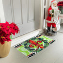 Holiday Fleur De Lis Embossed Mat