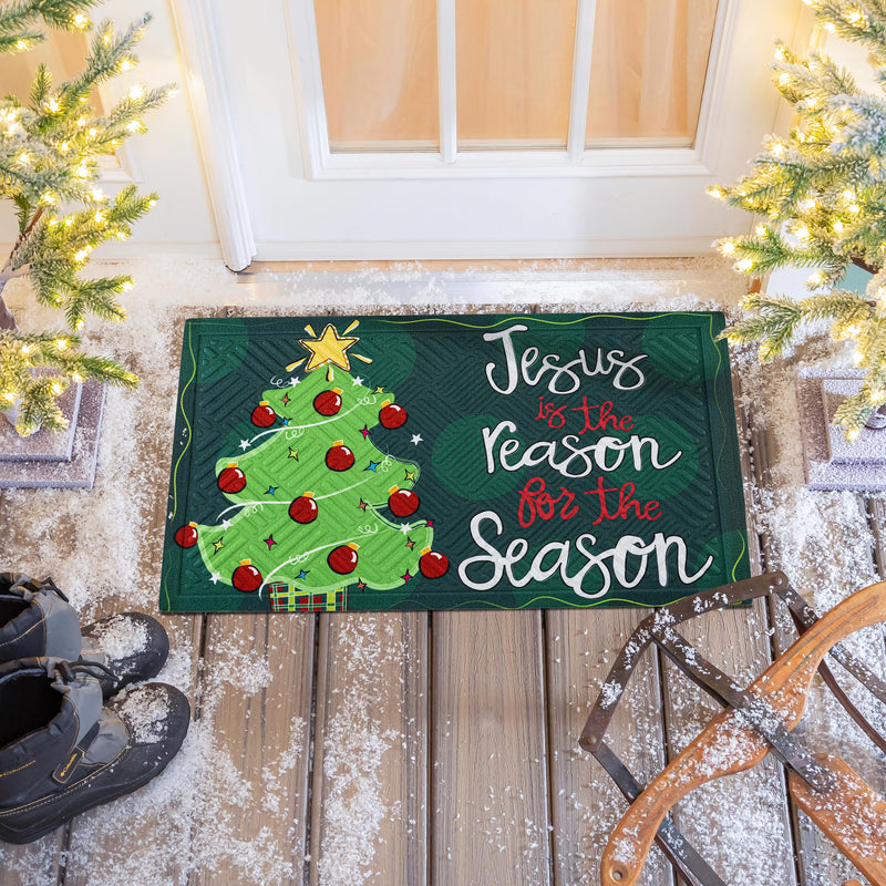 Jesus Is The Reason Embossed Mat