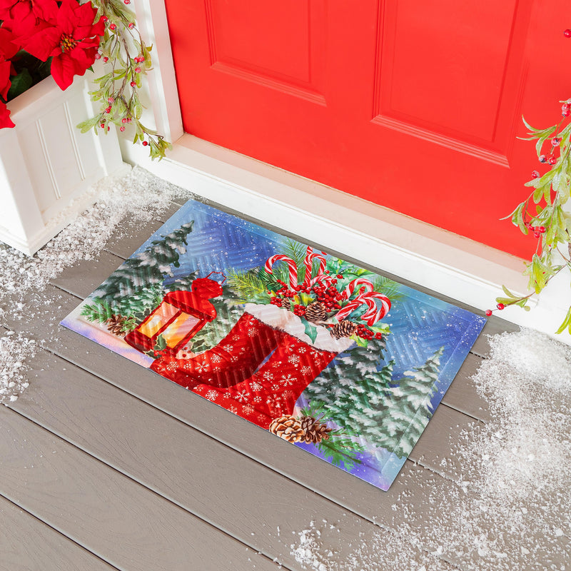 Winter Boots Embossed Mat