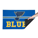 Embossed Mat, Cross Hatch, St Louis Blues