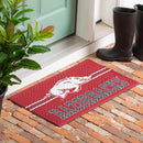 Embossed Mat, Cross Hatch, University of Arkansas