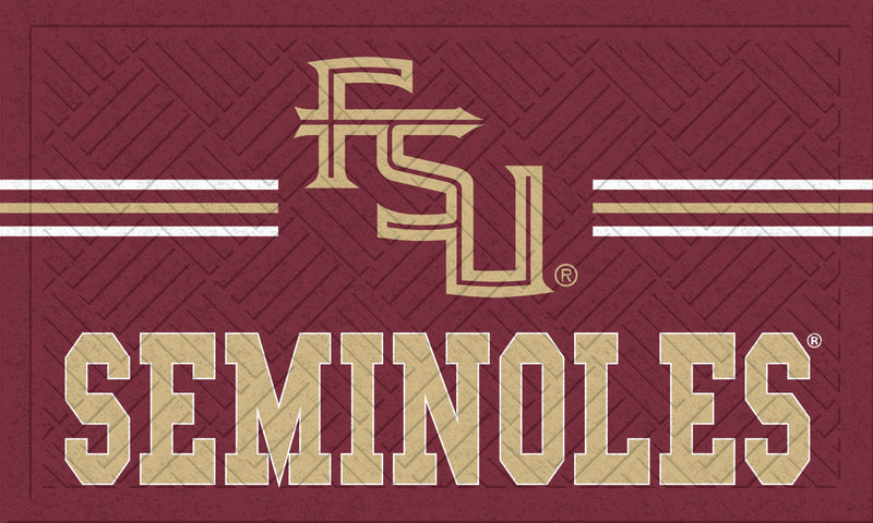 Embossed Mat, Cross Hatch, Florida State University