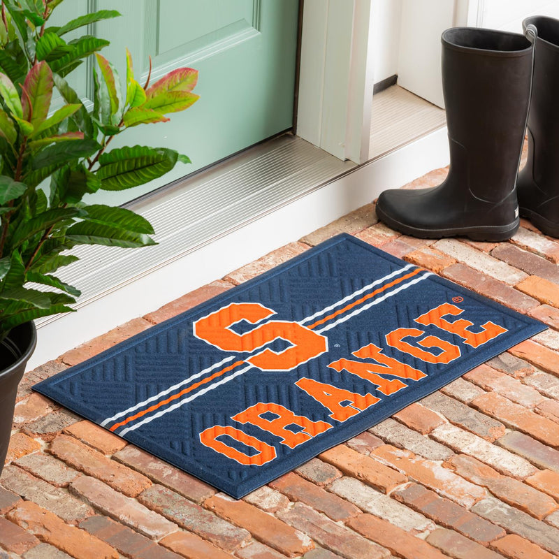 Embossed Mat, Cross Hatch, Syracuse University