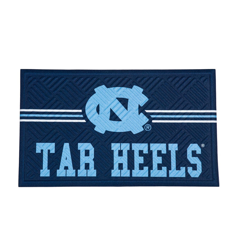 Embossed Mat, Cross Hatch, University of North Carolina