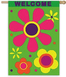 Flag, Gar, Welcome Flowers