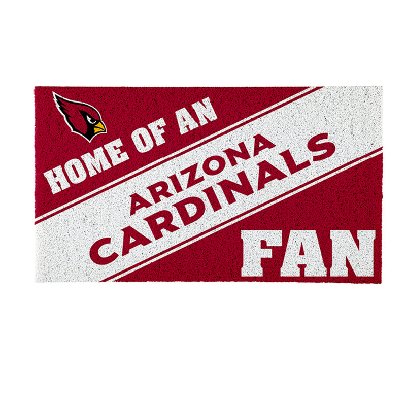 Arizona Cardinals, PVC Mat COLOR, Home of a Fan