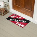Atlanta Falcons, PVC Mat COLOR, Home of a Fan