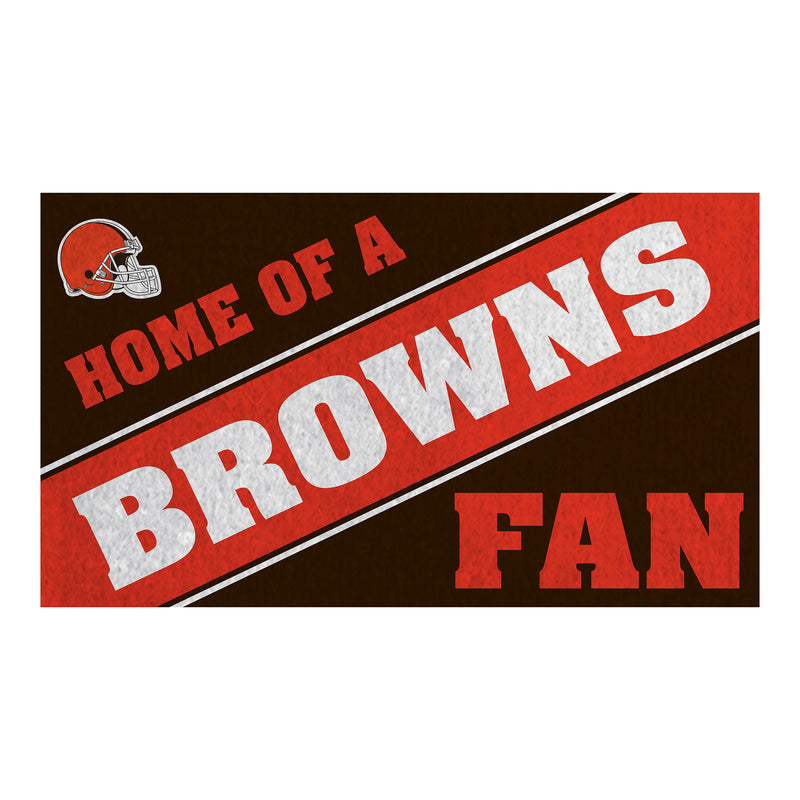 Cleveland Browns, PVC Mat COLOR
