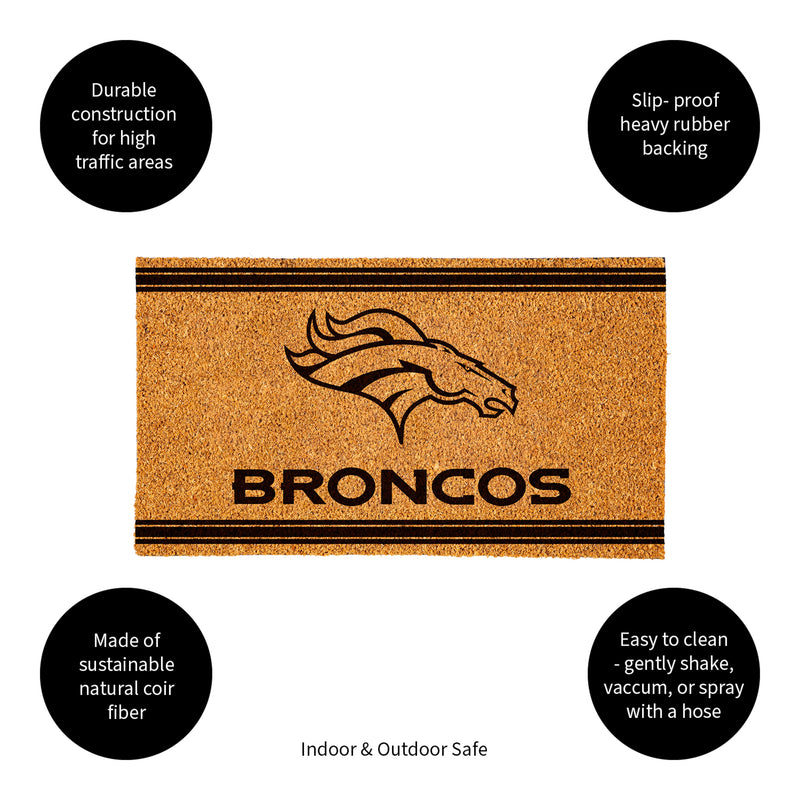 Denver Broncos, Coir Mat 1C