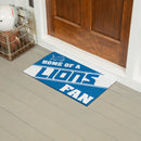 Detroit Lions, PVC Mat COLOR, Home of a Fan
