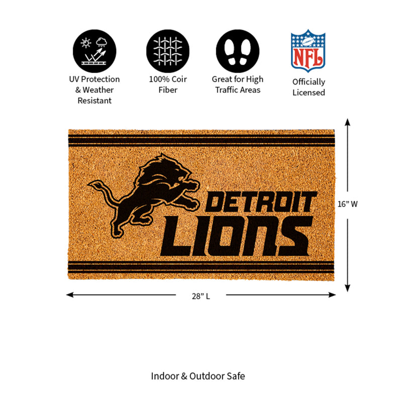 Detroit Lions, Coir Mat 1C