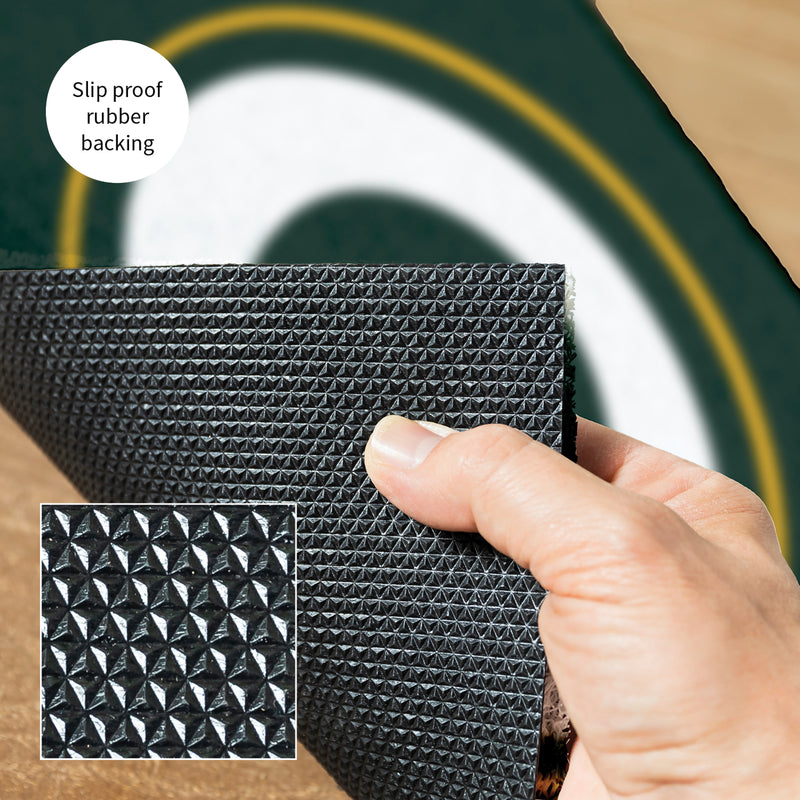 Full Color PVC Mat, 16" x 28", Green Bay Packers