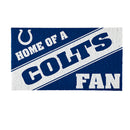 Indianapolis Colts, PVC Mat COLOR, Home of a Fan
